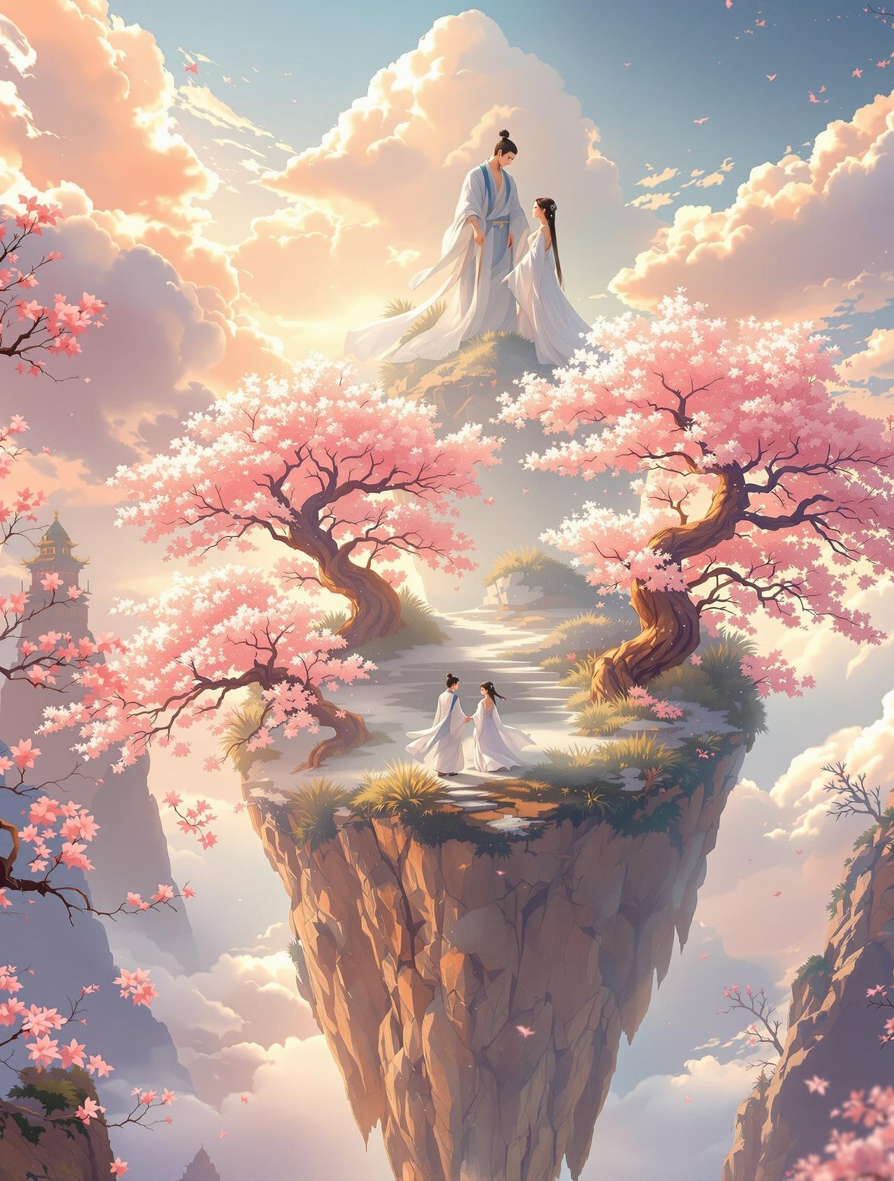 卡通动漫推荐 灵墟幻境 宣传海报