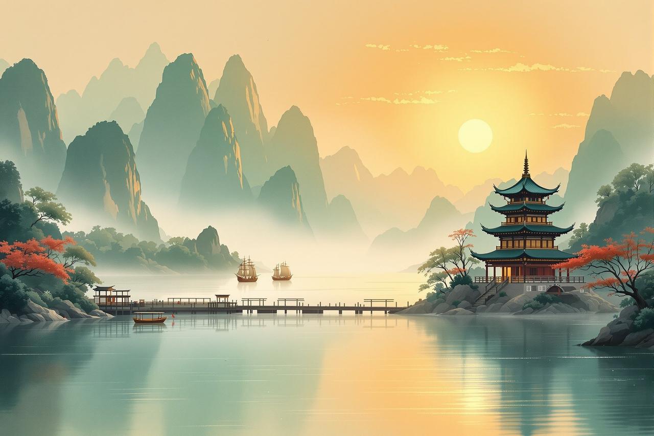 卡通动漫特别企划 - 仙侠动漫的国风美学：从九霄剑诀看东方意境